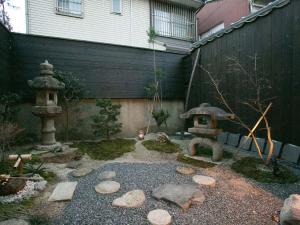 Zahrada ubytování Kyounoyado HANA Nishijin - Kimono no Yado