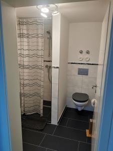 Vonios kambarys apgyvendinimo įstaigoje Ferienwohnung Annashome