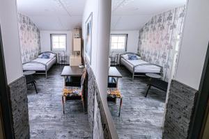 Posteľ alebo postele v izbe v ubytovaní Point Pension