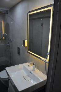 Koupelna v ubytování VAMA TAKSİM Hotel