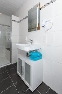 Kúpeľňa v ubytovaní Ferienwohnung im Haus Hafenlicht