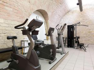 
Das Fitnesscenter und/oder die Fitnesseinrichtungen in der Unterkunft Novotel Mainz
