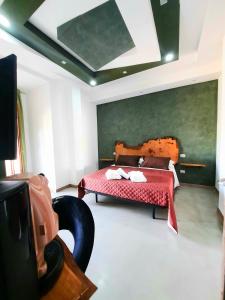 A bed or beds in a room at WiSaRelax