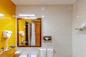 Koupelna v ubytování Hotel A.S. Lisboa