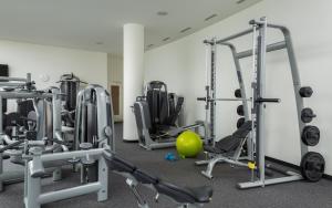 
The fitness center and/or fitness facilities at Crowne Plaza St.Petersburg Airport, an IHG Hotel
