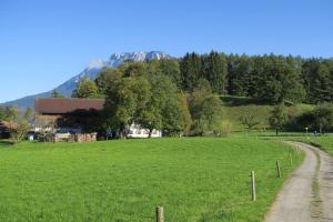 Naturlandschaft in der Nähe des Bauernhofs