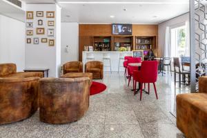 TV a/nebo společenská místnost v ubytování Hotel A.S. Lisboa