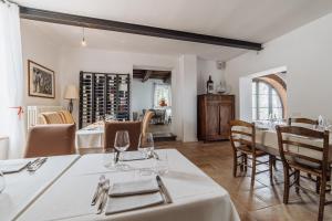 A seating area at Locanda Della Picca