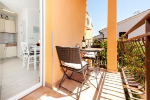 Balkón nebo terasa v ubytování Apartment Casa Banko