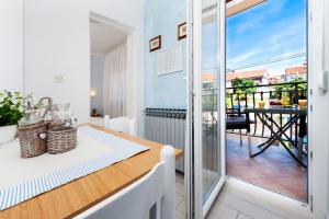 Balkón nebo terasa v ubytování Apartment Casa Banko