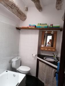 Kúpeľňa v ubytovaní Casa Rural Arcoiris