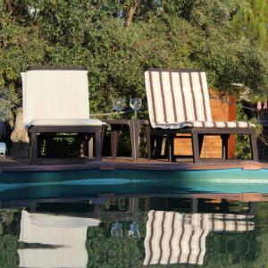Bazén v ubytování Quinta do Freixo nebo v jeho okolí