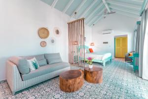 Posezení v ubytování Boardwalk Boutique Hotel Aruba - Adults Only