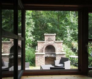 Zahrada ubytování Ferienhaus Eulennest