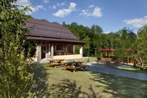 The swimming pool at or close to Pod Břesteckou skalou