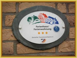 Certifikát, hodnocení, plakát nebo jiný dokument vystavený v ubytování Eifelferienwohnungen "Familie Saxler"