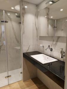 Kúpeľňa v ubytovaní Hotel Borgovico