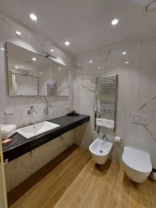 Kúpeľňa v ubytovaní Hotel Borgovico