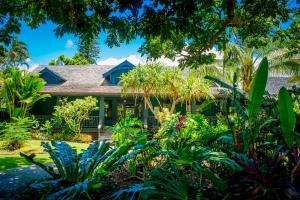 Zahrada ubytování Lumeria Maui, Educational Retreat Center