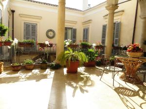 Zahrada ubytování B&B Casa Cavalli