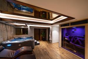 Posezení v ubytování Sky Hotel