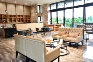 Posezení v ubytování Golden W Hotel