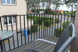 Balkón nebo terasa v ubytování Appartementhaus Zur Schaabe