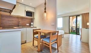 Kuchyňa alebo kuchynka v ubytovaní Apartamentos Sinfony