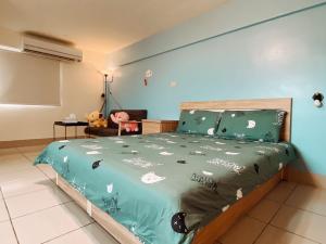 Postel nebo postele na pokoji v ubytování Dan Bao Homestay