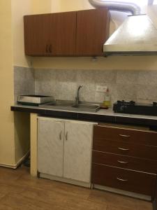 Köök või kööginurk majutusasutuses Kataryn Hostel