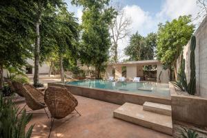 Bassein majutusasutuses Casona los Cedros või selle lähedal