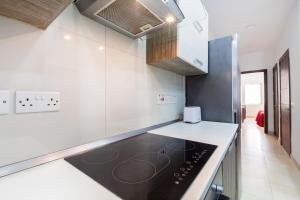 Kuhinja oz. manjša kuhinja v nastanitvi PC3- Centrally Located Apt-Close to University