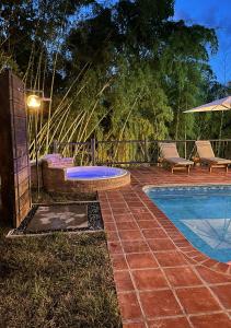 Bazén v ubytovaní Fincas Panaca H10 - Luxury Villa with Pool & Jacuzzi alebo v jeho blízkosti