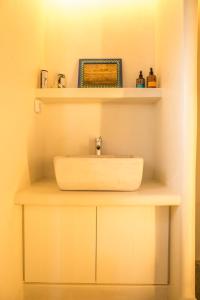 A bathroom at Spiti Anita, Superior Master & Double Room - Pristine, Serene, Beautiful Views