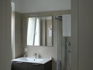 Vonios kambarys apgyvendinimo įstaigoje Hotel Locanda dei Mulini