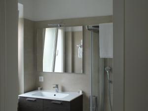 Vannituba majutusasutuses Hotel Locanda dei Mulini