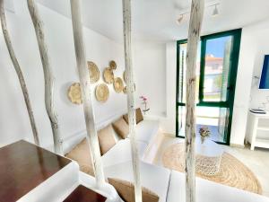Postel nebo postele na pokoji v ubytování Taucho - private, heatable pool, BBQ, 4 bedrooms - Vivienda vacacional