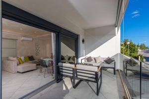 Balkón nebo terasa v ubytování Apartment Rippl II