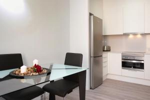 Kuchyňa alebo kuchynka v ubytovaní APBCN Eixample Center
