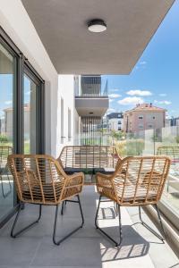 Balkón alebo terasa v ubytovaní Elysian Zen Luxury Apartment - Two Bedroom Apartment with Terrace and Sea View