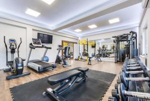 Posilňovňa alebo fitness centrum v ubytovaní Gawra Comfort+