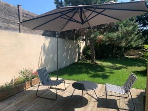 Zahrada ubytování Chambre en Drôme Tropicale