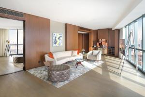 Paramount Hotel Dubai的休息区