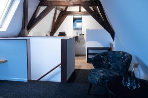 Kuchyň nebo kuchyňský kout v ubytování Logement de Spaerpot