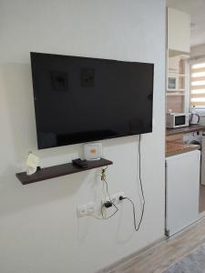 TV i/ili multimedijalni sistem u objektu Apartman Alma
