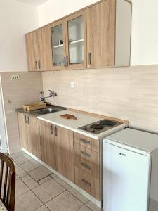 Kuchyň nebo kuchyňský kout v ubytování Colic apartments + 6 fotografií