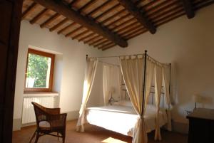 A bed or beds in a room at La Spinetta