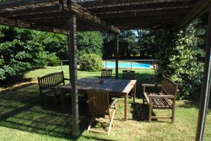 The swimming pool at or close to La Spinetta