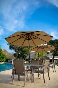 Bazén v ubytování MAJU HOTEL CAMPESTRE & SPA nebo v jeho okolí