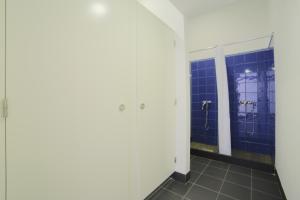 Um banheiro em Santa Maria Hostel